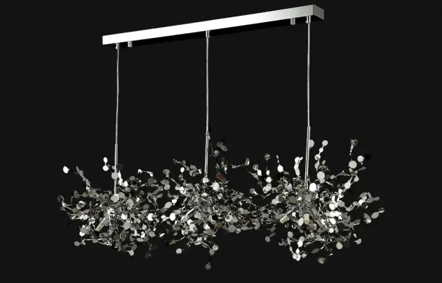 Светильник Crystal Lux GARDEN SP3х3 L1200 CHROME — хром, ракурс 4