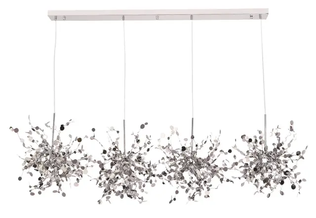 Светильник Crystal Lux GARDEN SP3х4 L1600 CHROME — хром