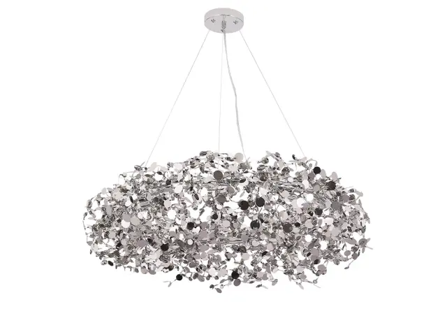 Люстра Crystal Lux GARDEN SP9 D800 CHROME — хром