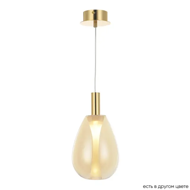 Светильник Crystal Lux GAUDI SP4W LED AMBER — золотой