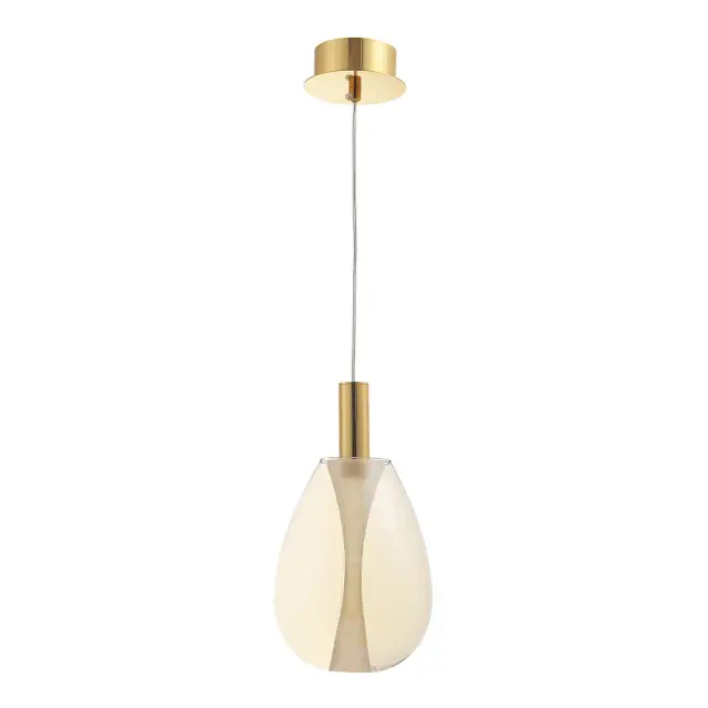 Светильник Crystal Lux GAUDI SP4W LED AMBER — золотой, ракурс 2