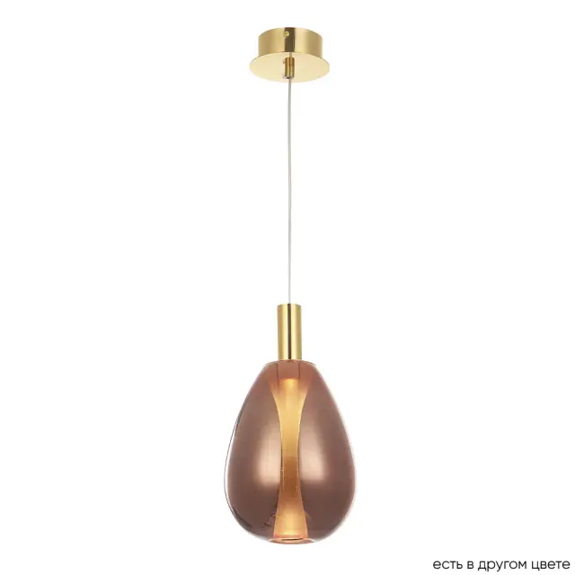 Светильник Crystal Lux GAUDI SP4W LED COPPER — золотой