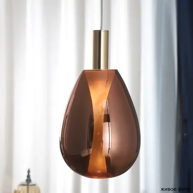 Светильник Crystal Lux GAUDI SP4W LED COPPER — золотой, ракурс 8