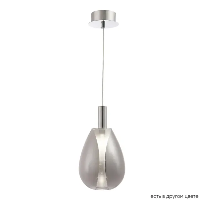 Светильник Crystal Lux GAUDI SP4W LED SMOKE — хром