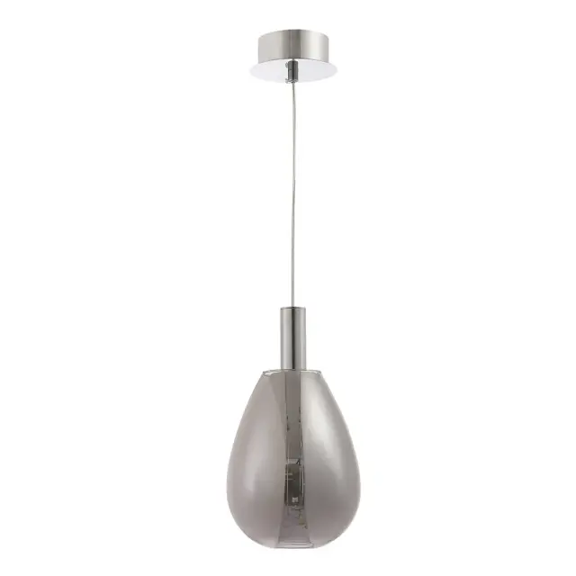 Светильник Crystal Lux GAUDI SP4W LED SMOKE — хром, ракурс 3