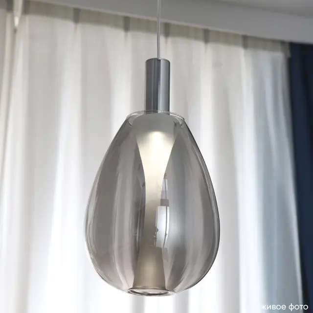 Светильник Crystal Lux GAUDI SP4W LED SMOKE — хром, ракурс 7