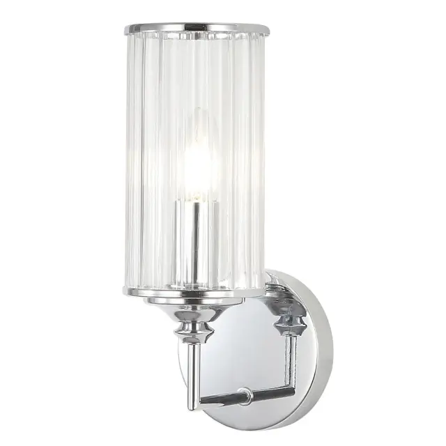 Бра Crystal Lux GLORIA AP1 CHROME — хром, ракурс 3