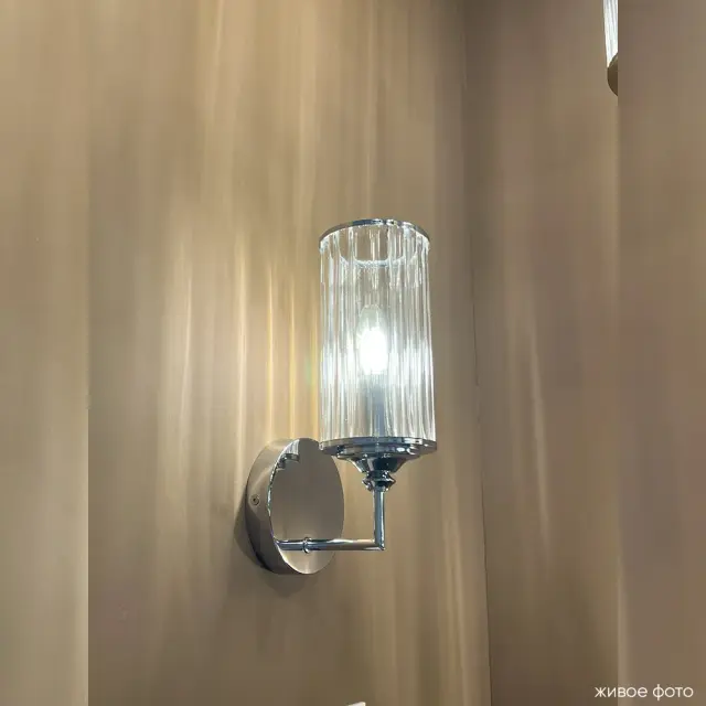 Бра Crystal Lux GLORIA AP1 CHROME — хром, ракурс 7