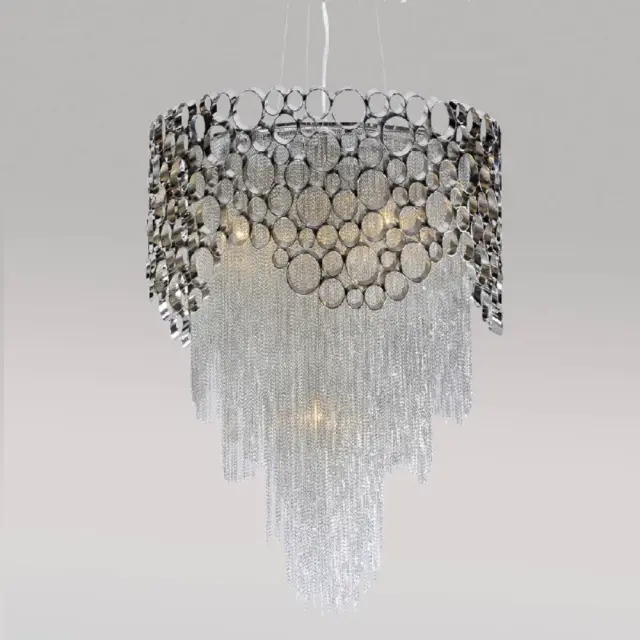 Светильник Crystal Lux HAUBERK SP-PL6 D45 — никель