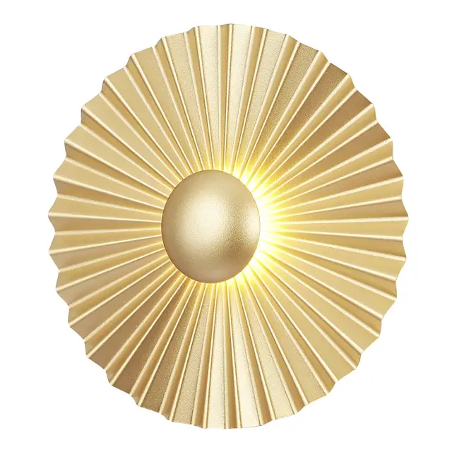 Бра Crystal Lux HOLA AP4W LED D250 — золотой, ракурс 2