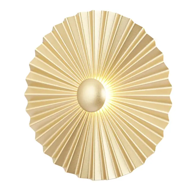 Бра Crystal Lux HOLA AP4W LED D350 — золотой, ракурс 2