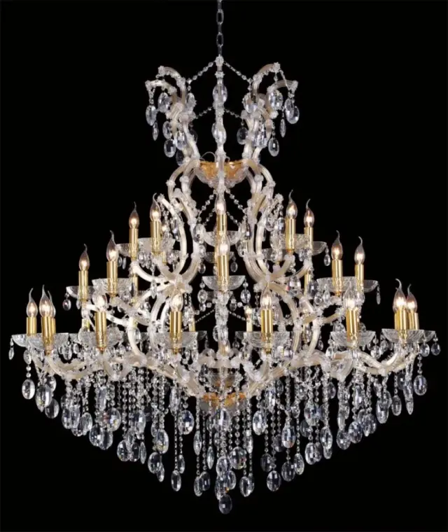 Люстра Crystal Lux HOLLYWOOD SP16+8+8 GOLD — золотой