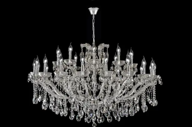 Люстра Crystal Lux HOLLYWOOD SP20+10 CHROME — хром
