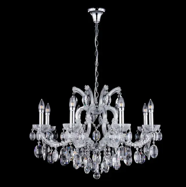Люстра Crystal Lux HOLLYWOOD SP8 CHROME — хром