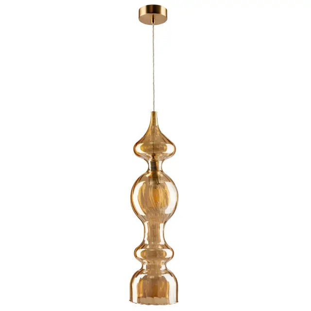 Светильник Crystal Lux IRIS SP1 A AMBER — золотой