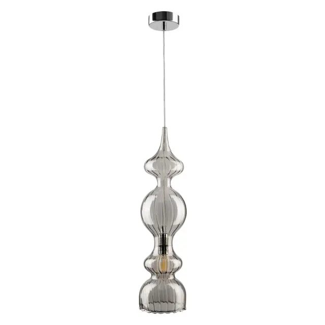 Светильник Crystal Lux IRIS SP1 A SMOKE — хром