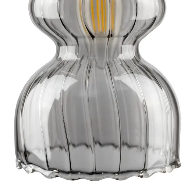 Светильник Crystal Lux IRIS SP1 A SMOKE — хром, ракурс 3