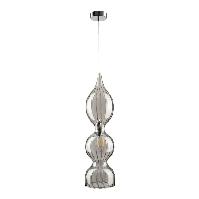 Светильник Crystal Lux IRIS SP1 B SMOKE — хром