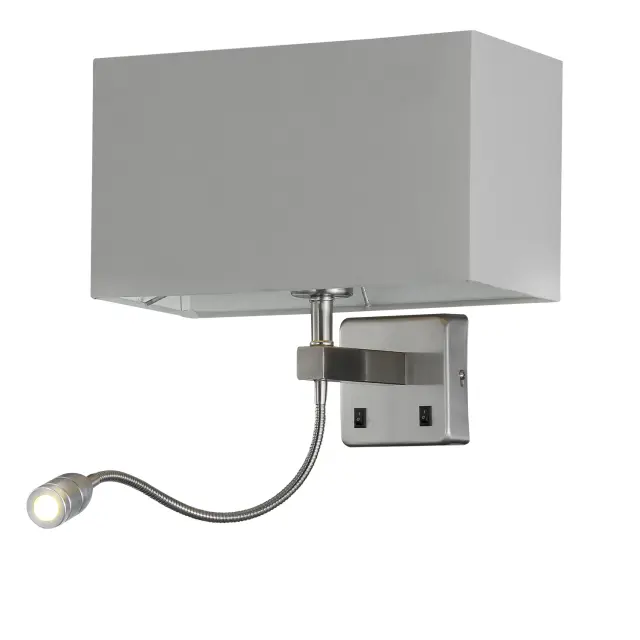 Бра Crystal Lux JEWEL AP2 GR — хром
