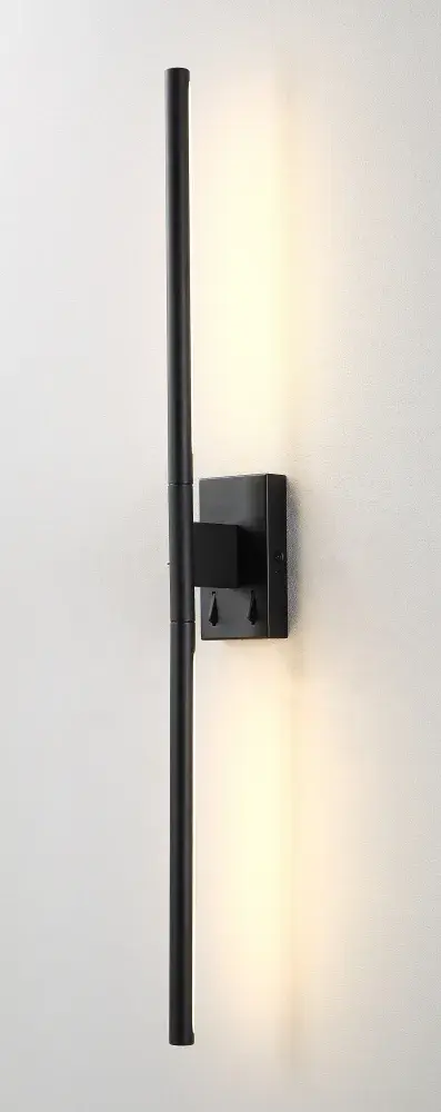 Бра Crystal Lux LARGO AP12W BLACK — черный, ракурс 3