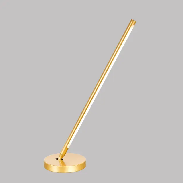 Настольная лампа Crystal Lux LARGO LG9W GOLD — золотой, ракурс 3