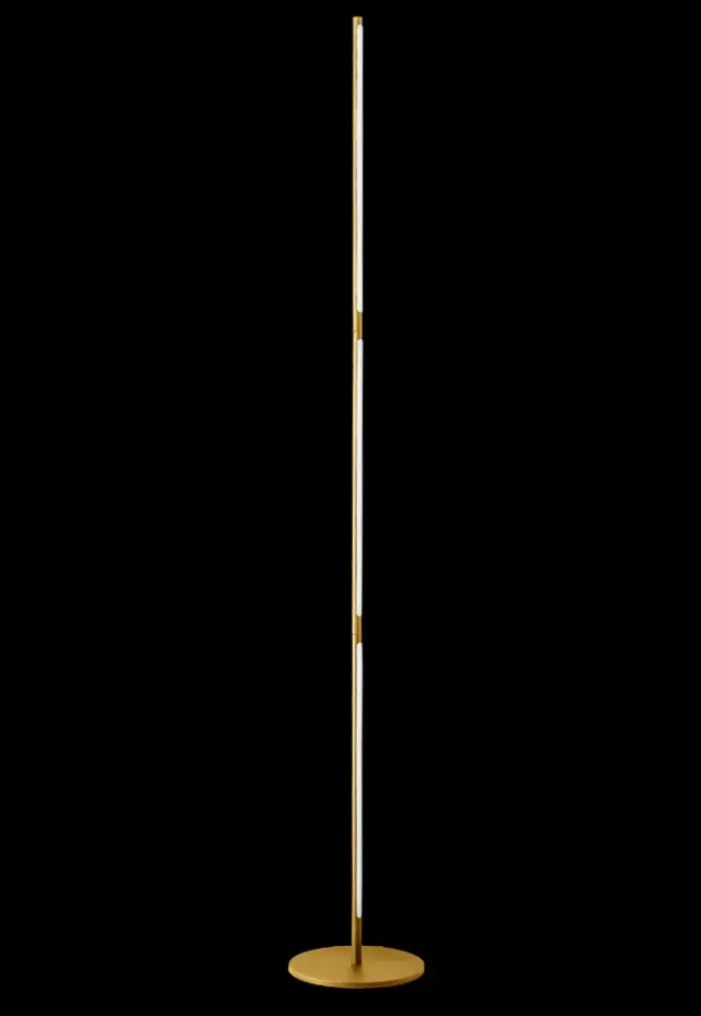 Торшер Crystal Lux LARGO PT25W GOLD — золотой, ракурс 3