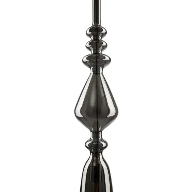 Светильник Crystal Lux LUX NEW SP1 B SMOKE — хром, ракурс 3