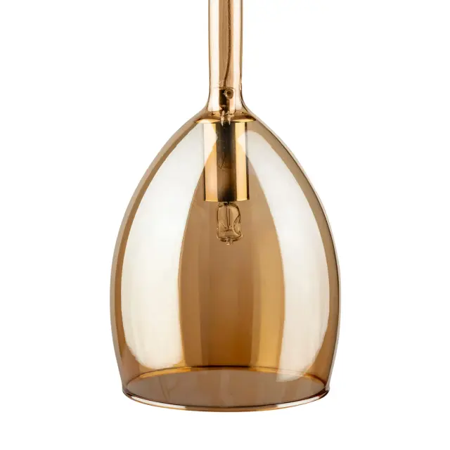 Светильник Crystal Lux LUX NEW SP1 C AMBER — золотой, ракурс 3