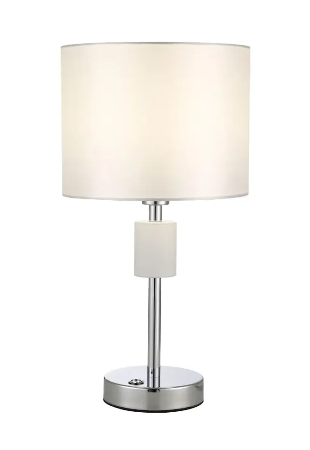 Настольная лампа Crystal Lux MAESTRO LG1 CHROME — хром, ракурс 3