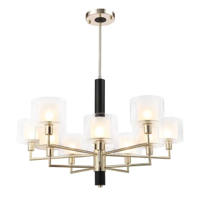Люстра Crystal Lux MAESTRO SP-PL5+5 GOLD — золотой, ракурс 4