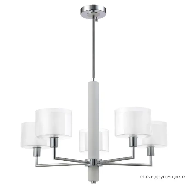 Люстра Crystal Lux MAESTRO SP-PL5 CHROME — хром