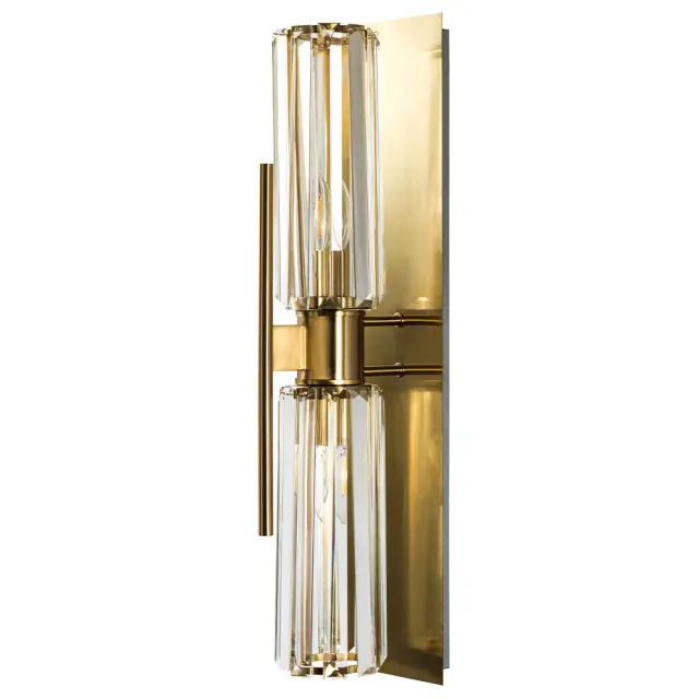 Бра Crystal Lux MAGDOLINA AP2 BRONZE/TRANSPARENTE — бронза