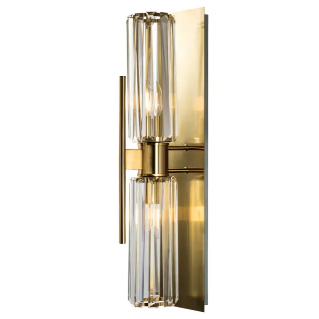 Бра Crystal Lux MAGDOLINA AP2 BRONZE/TRANSPARENTE — бронза, ракурс 2