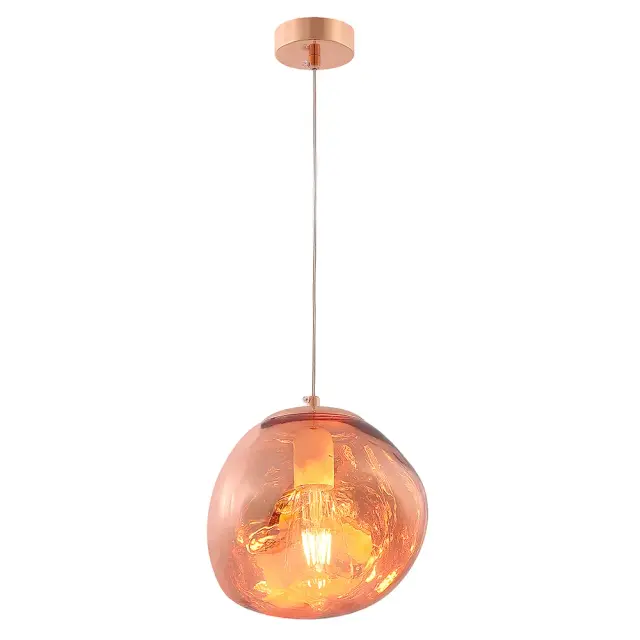 Светильник Crystal Lux MALAGA SP1 D200 COOPER — медь