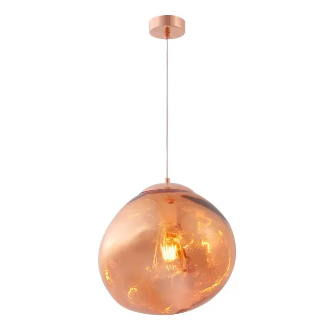 Светильник Crystal Lux MALAGA SP1 D280 COOPER — медь