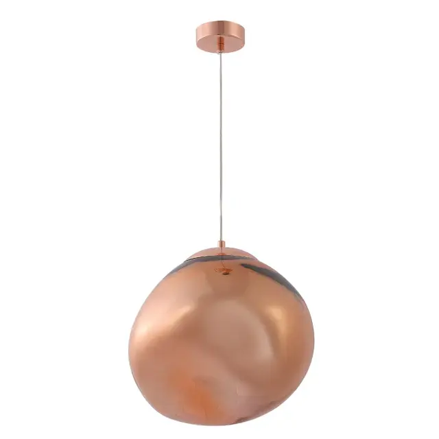 Светильник Crystal Lux MALAGA SP1 D280 COOPER — медь, ракурс 3