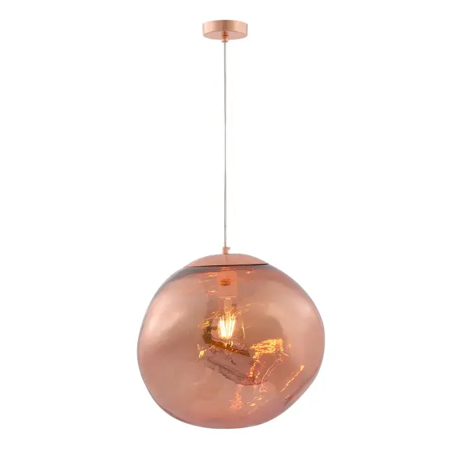 Светильник Crystal Lux MALAGA SP1 D360 COOPER — медь