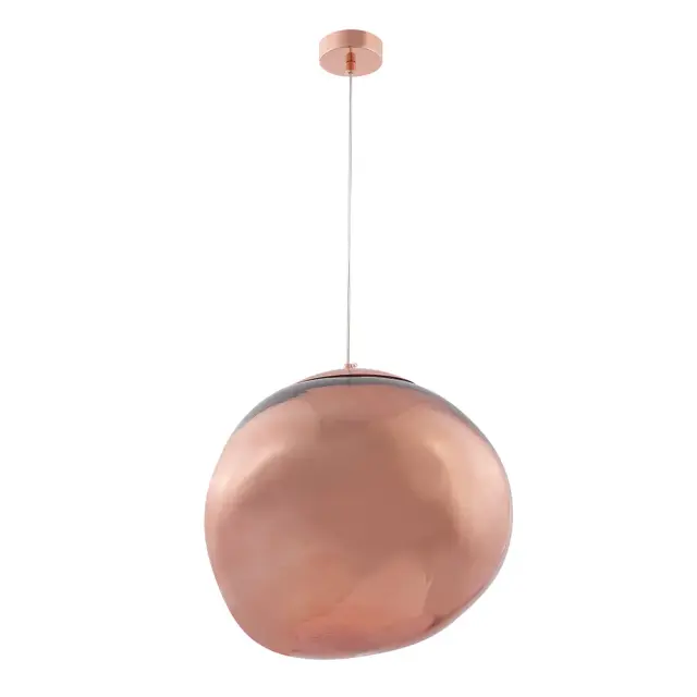 Светильник Crystal Lux MALAGA SP1 D360 COOPER — медь, ракурс 3