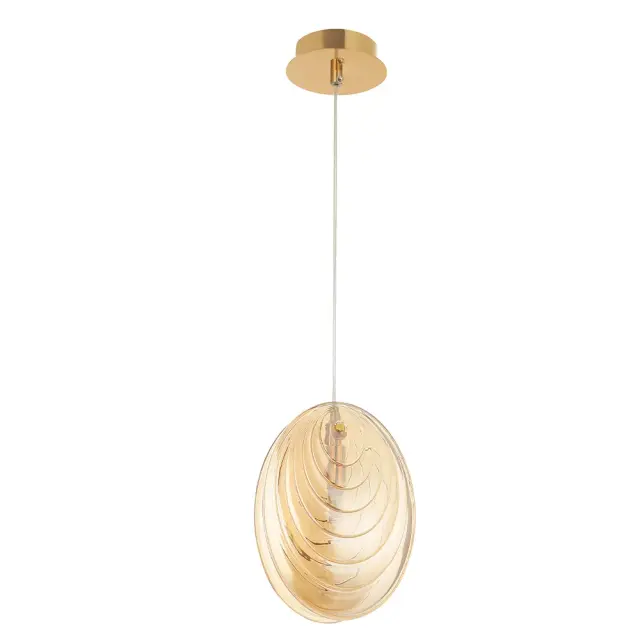 Светильник Crystal Lux MAR SP1 AMBER — золотой, ракурс 3