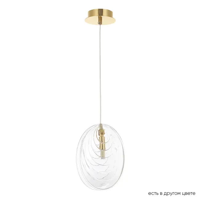 Светильник Crystal Lux MAR SP1 TRANSPARENTE — золотой