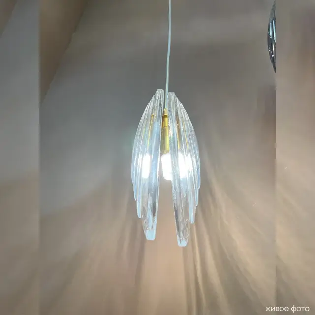 Светильник Crystal Lux MAR SP1 TRANSPARENTE — золотой, ракурс 4