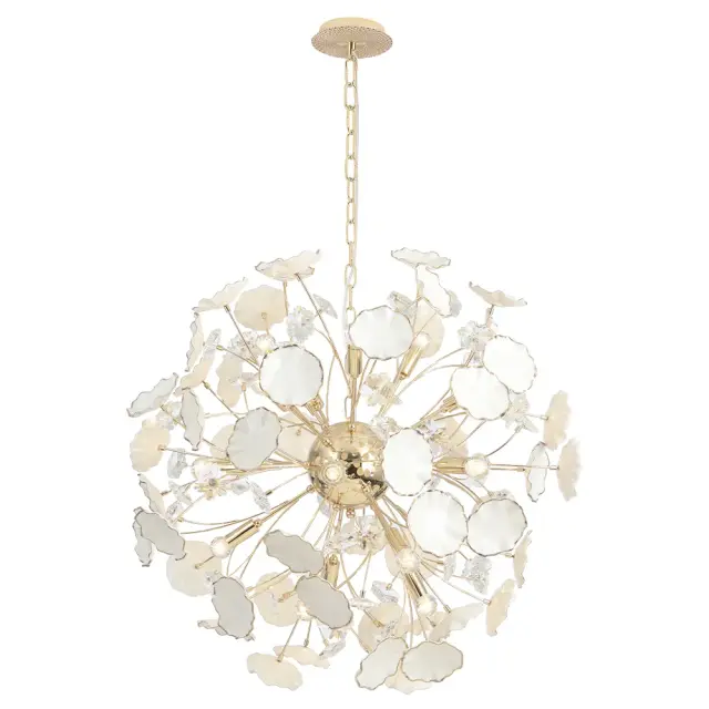 Люстра Crystal Lux MARGO SP18 — золотой