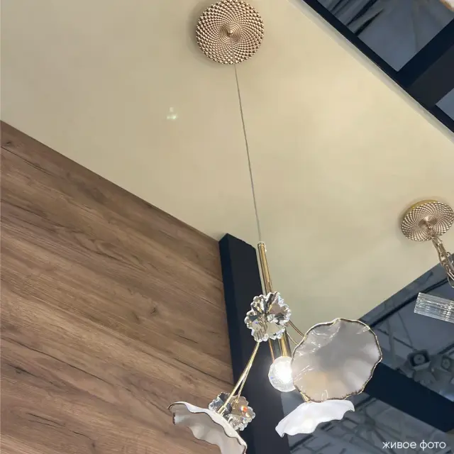Светильник Crystal Lux MARGO SP1 — золотой, ракурс 3