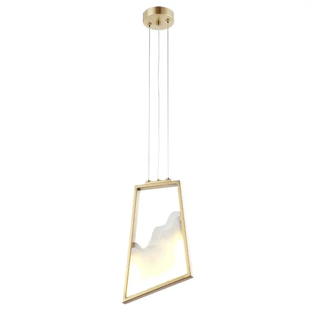 Светильник Crystal Lux MARINA SP10W LED — золотой, ракурс 2