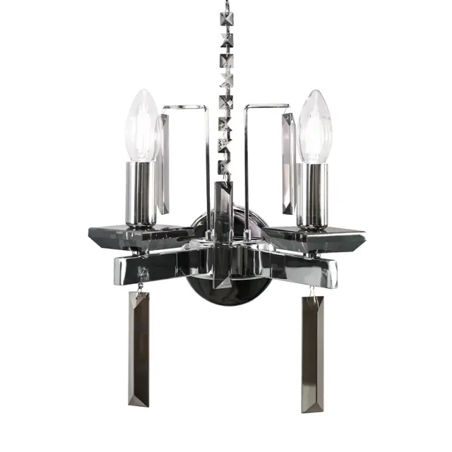 Бра Crystal Lux MARRON AP2 CHROME — хром, ракурс 3