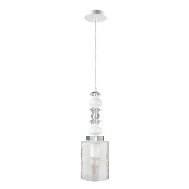 Светильник Crystal Lux MATEO SP1 WHITE — хром