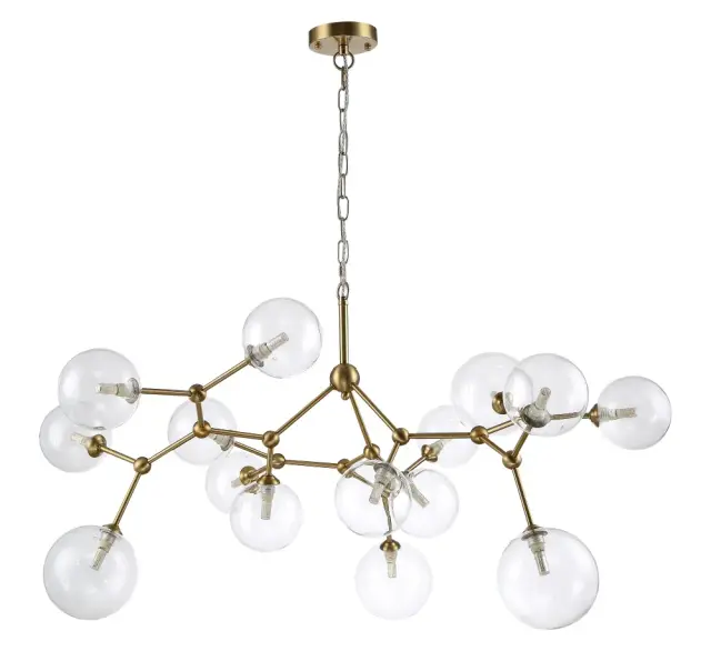 Люстра Crystal Lux MAXIMO SP15 BRONZE — бронза