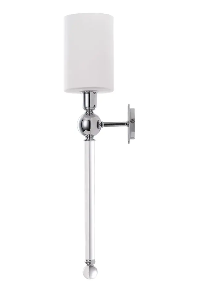 Бра Crystal Lux MIRABELLA AP1 CHROME/WHITE — хром