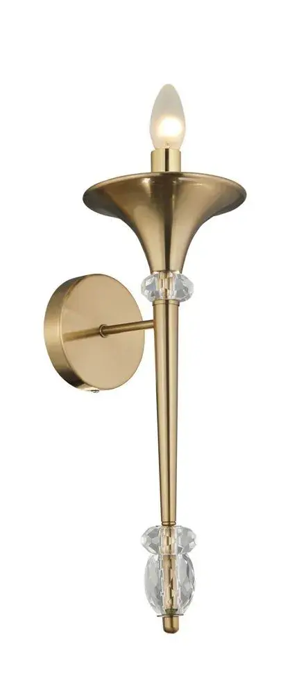 Бра Crystal Lux MIRACLE AP1 BRONZE — бронза