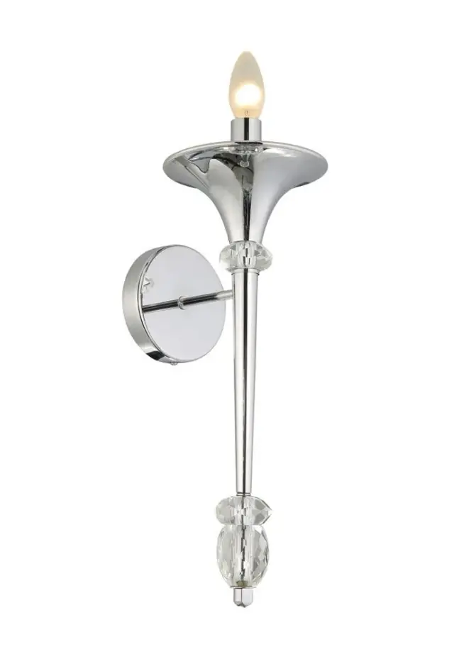 Бра Crystal Lux MIRACLE AP1 CHROME — хром